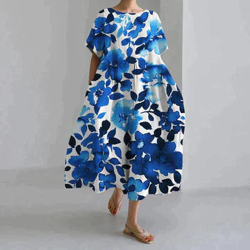 Lourdes™ | Dress With Floral Pattern