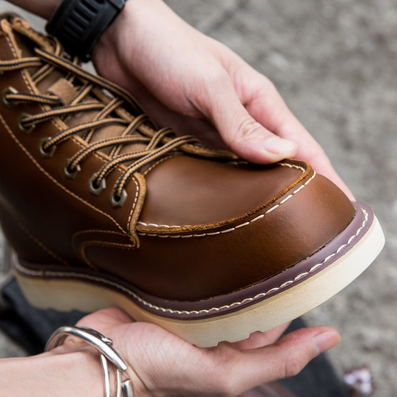 Jackson Menswear Co. Leather Boots