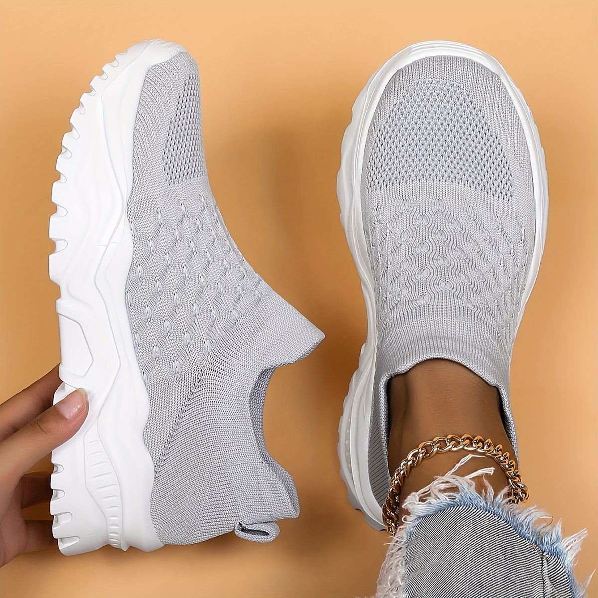 ValérieFlex | Breathable, casual trainers with extra foot support