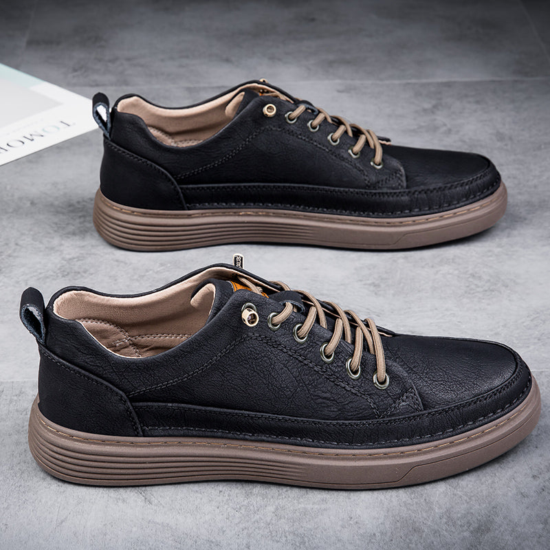 The Everly Milano Leather Sneaker